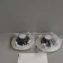 Monoprice 2-Way Polypropylene Ceiling Speakers - 6.5 Inch, Pair, With Paintable Grille - Aria Series