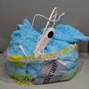 Electric Blanket 50" x 60" Soft Ribbed Faux Fur Flannel Quick Heat 12 Heat Levels 1-12 Hour Timer and Overheat Protection & Auto Shut Off & ETL FCC (Sky Blue, Throw 50" x 60")