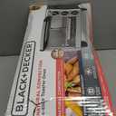 BLACK+DECKER TO1313SBD Toaster Oven, 15.47 Inch, Silver