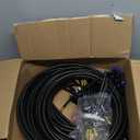 New drip Irrigation kit, Automatic Garden Watering System, Quick Connector and 360-degree Bending Dropper atomizing Copper Nozzle, Garden Plant Lawn Courtyard Watering System. (20 Spray nozzles)