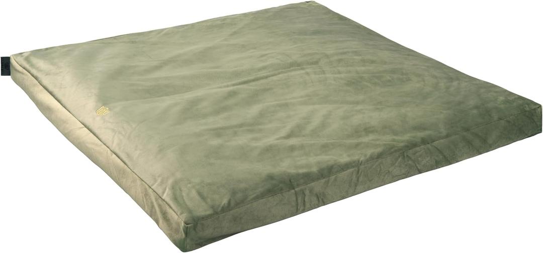 Florensi Meditation Mat Zabuton, Velvet Floor Cushions for Sitting, Meditation Cushions and Pillows with 100% Cotton Insert, Yoga Cushion for Women and Men (Sage Green)