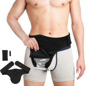 Fanwer Ostomy Belt Black - Stealth Colostomy Belt for Ostomy Bag, Ostomy Wrap, Ostomy Support Belt, Colostomy Bag Covers for Sport & Daily Life