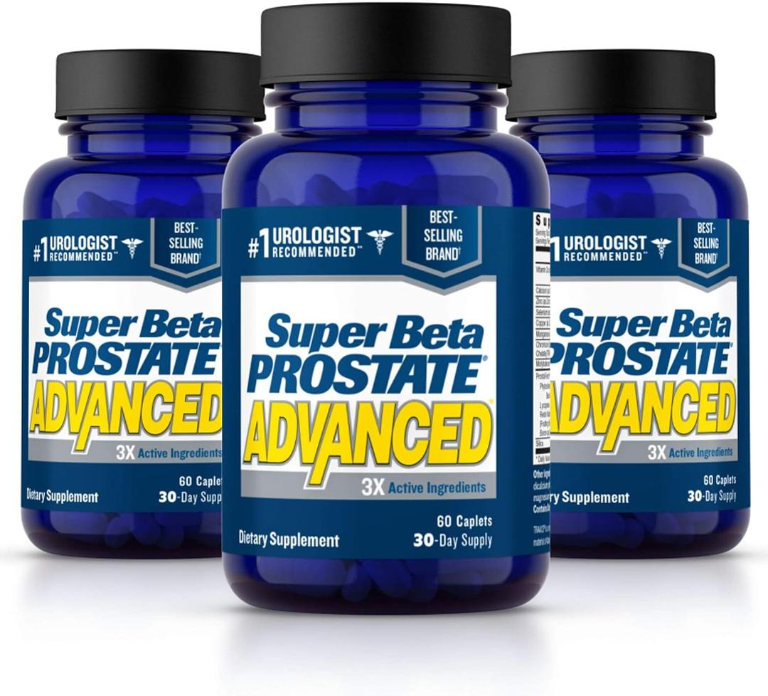 SUPER BETA PROSTATE Advanced - Prostate Health Supplements for Men, 180ct
