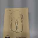 TECKNET Wireless Mouse, 2.4G Ergonomic Optical Mouse, Computer Mouse for Laptop, PC, Computer, Chromebook, Notebook, 6 Buttons, 24 Months Battery Life, 2600 DPI, 5 Adjustment Levels - Black