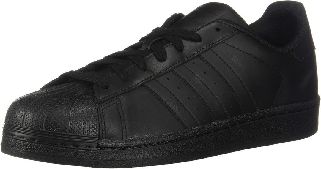 adidas Originals Infant Stan Smith Cloudfoam Sneaker (10, Black/Black/Black)