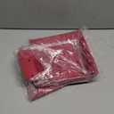 Faceplates for PS5 Slim Console with Cooling Vents, Megadream Hard ABS Shockproof Anti-Scratch Dustproof Console Case Cover Replacement Plate Shell for PS5 Slim Disc Edition, 4 Cover Plates, Red