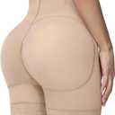 SHAPSHE Butt Lifting Shapewear Tummy Control Shorts Fajas Colombianas Shapewear Shorts Compression Underwear Women (Beige, S)
