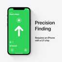 Apple AirTag (1st Generation) - 4 Pack. Keep Track of and find Your Keys, Wallet, Luggage, Backpack, and More. Simple one-tap Set up with iPhone or iPad, Bluetooth