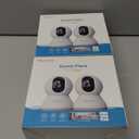 blurams Pet Camera 2K, 360° Indoor Security Camera, Dog Camera with Phone App, PTZ Cameras for Home Security Indoor, 2-Way Audio, Motion Tracking, Color/IR Night Vision, Siren, Cloud&SD(2.4GHz Only) 2-Pack