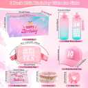 10 Year Old Girl Birthday Gifts, 10th Birthday Gifts for Girls, Gifts for 10 Year Old Girl Water Bottle, Bag, Double Digits Birthday Decorations for Daughter Niece, Things for 10 Years Teen Girls