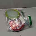 Winb Set of 4 Reusable Fruit and Veggie Savers - Ideal for Avocados, Tomatoes, Apples, Garlic, Onions, and More (Red & Yellow & Orange & Green)