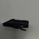 Nuvo Replacement Mouthpiece for jSax, Black/Black | Compatible with Nuvo jSax, includes mouthpiece cap, Strength 1.5 Nuvo synthetic reed, fabric tote bag, multiple color options