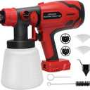 Cordless Paint Sprayer for Milwaukee 18V Battery, Paint Sprayers for Home Interior Airless Electric HVLP, for Furniture, Walls, Cabinets, Fences, Doors, etc.(Battery NOT Included)