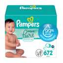 Pampers Aqua Pure Sensitive Baby Wipes (Select Count)
