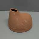 Ceramic Vase, Small Cute Flower Vase for Pampas Grass, Home, Living Room, Dining Table, Farmhouse, Office Decor, Bedroom, Table, and Kitchen Shelf