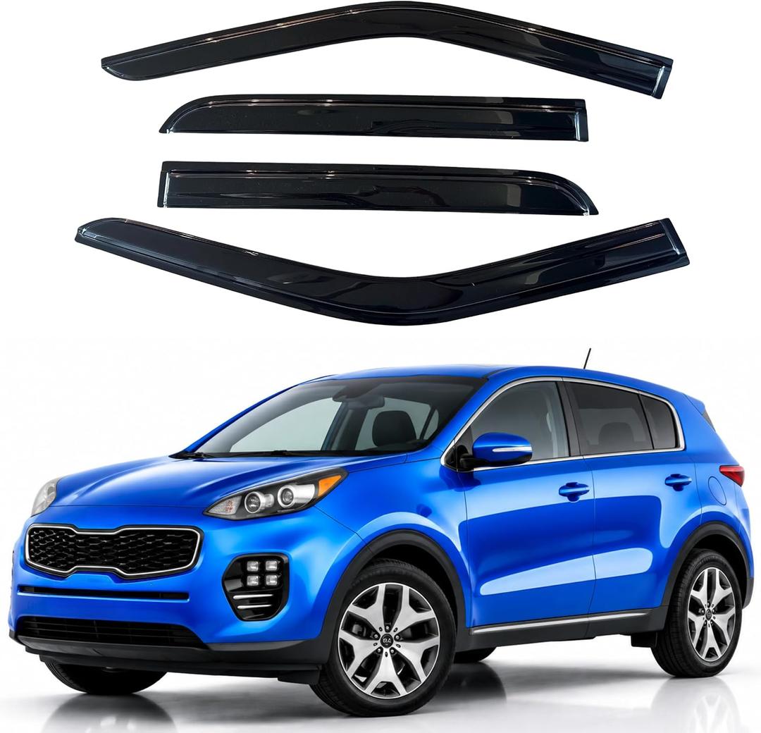 Window Visors Rain Guards for 2017-2022 Kia Sportage