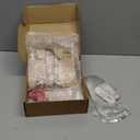 100 Set Christmas Wooden Spoons Hot Cocoa Chocolate Marshmallow Bar Stirring Spoons Chocolate with Tag Bag Rope Gift for Cake Candy Baking (Gingerbread,Delicate)