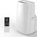 GarveeTech 14,000 BTU Portable Air Conditioner,3 in-1 Portable AC Unit Cools/Fan/Dehumidifier up to 750 sq.ft,Ac unit with 24H Timer,Remote Control,Bedroom