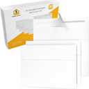 200 3  x 5  White RSVP Small Envelopes - A1 - For Weddings Response Cards, Baby Showers, Thank You Notes, Photos and any 3 x 5 inserts - W/Peel, Press & Self Seal - Square Flap