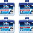 Finish Dual Action Dishwasher Cleaner: Fight Grease & Limescale, Fresh 8.45 oz.(Pack of 4)