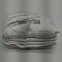 GLAMBURG Premium Cotton 20x32 inch 2-Pack Bath Mats - 100% Ringspun Cotton - Luxury Hotel & Spa Quality - 800 GSM - Durable Soft Highly Absorbent - Machine Washable - White