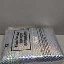 Outus 30 Pcs 7 x 11 Inch Holographic Bubble Mailers Waterproof Padded Shipping Envelopes Cute Bubble Padded Self Sealing Cushion Envelopes for Mailing Shipping Packing