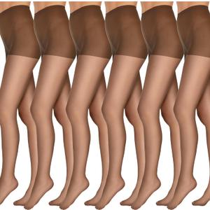 L'eggs Everyday Control Top Sheer Toe Pantyhose for All Day Comfort, 100% Nylon (B, Suntan)