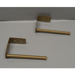Toilet Paper Holder Metal Gold (2pcs)