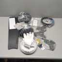 Ceiling Fans with Lights, 48 inch Low Profile Ceiling Fan with Light and Remote Control, Flush Mount, Reversible, 3CCT, Dimmable LED, Noiseless, Black Ceiling Fan for Bedroom, Dining Room