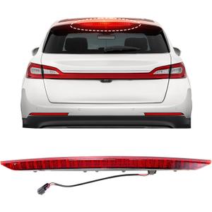 Third Brake Light Compatible with 2016 2017 2018 Lincoln MKX, 3rd Brake Light with Bulbs and Harness, LED High Mount Stop Light Replace FA1Z-13A613-AB FA1Z13A613AB