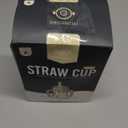 GROSMIMI Spill Proof no Spill Magic Sippy Cup with Straw with Handle for Baby and Toddlers, Customizable, PPSU, BPA Free 6 oz (Butter)