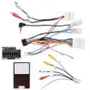 JBL Harness Adapter for Toyota Car Radio - 16 PIN Power Cable Plug and Play Wiring Harness Power Cable - for Toyota Tundra RAV4 Camry Corolla Highlander Vios Yaris Sienna Hilux Prado Fortuner