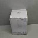 getstar Extra Large Rotating Utensil Holder for Kitchen Counter, 7.9" Ceramic Utensils Crocks Set for Countertop Large & Small Utensil Organizer for Spatula Farmhouse Kitchen Decor (Striped White)