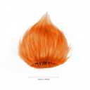 Funny Wigs for Women Orange Party Wigs Costume Funky Hairband Crazy Wig for Halloween Costume Cosplay
