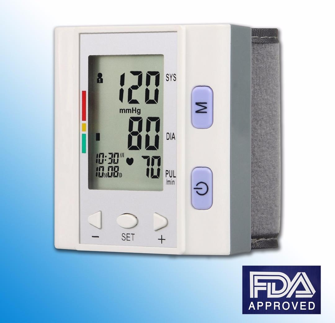 RMS Wrist Blood Pressure Monitor Fully Automatic Wrist Style w Jumbo LED Display