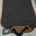 Owleys Kick Mat Back Seat Protector - Car Back Seat Cover for Kids Feet - Waterproof & Sturdy Protector for Upholstery from Dirt, Mud, Scratches and Stain (Hexy)