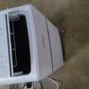 Whirlpool 8,000 BTU Portable Air Conditioner with Dehumidifier for Apartment, Bedroom, Small Rooms up to 200 Sq. Ft., 115V, with 3 Speeds, 24H Timer, and Remote Control, White (Cool Only)