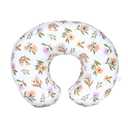 Boppy Original Nursing Pillow, Neutral Wildflowers, Ergonomic Nursing Essentials for Bottle and Breastfeeding, Firm Fiber Fill, with Removable Pillow Cover, Machine Washable