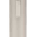 Ello Syndicate 20oz Reusable Glass Water Bottle with One-Touch Leak Proof Flip Lid, Protective Non-Slip Silicone Sleeve, Carry Loop for Coffee, Tea and Water, BPA-free, Dishwasher Safe, Sand