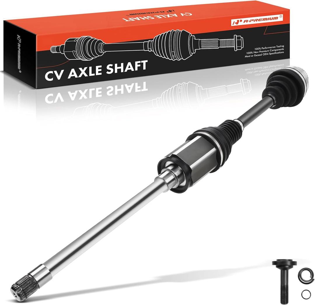 A-Premium Front Right Passenger Side CV Axle Shaft Assembly Compatible with BMW 528i xDrive 2012-2016, 535d xDrive 2014-2016, 535i xDrive 2011-2016, 640i xDrive, 640i xDrive Gran Coupe