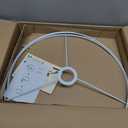 ELYONA Wood Tripod Floor Lamp Modern Standing Lamp with Black Drum Shade, Industrial Tall Reading Lamp for Office Living Room Bedroom, ETL Listed Walnut & Black, 3 Color Temperatures LED Bulb Include