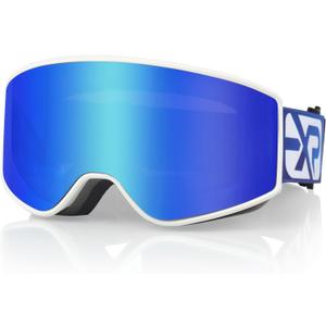 EXP VISION Ski/Snowboard Goggles Parent-child Snow Goggles Over Glasses for Men, Women Youth Kids