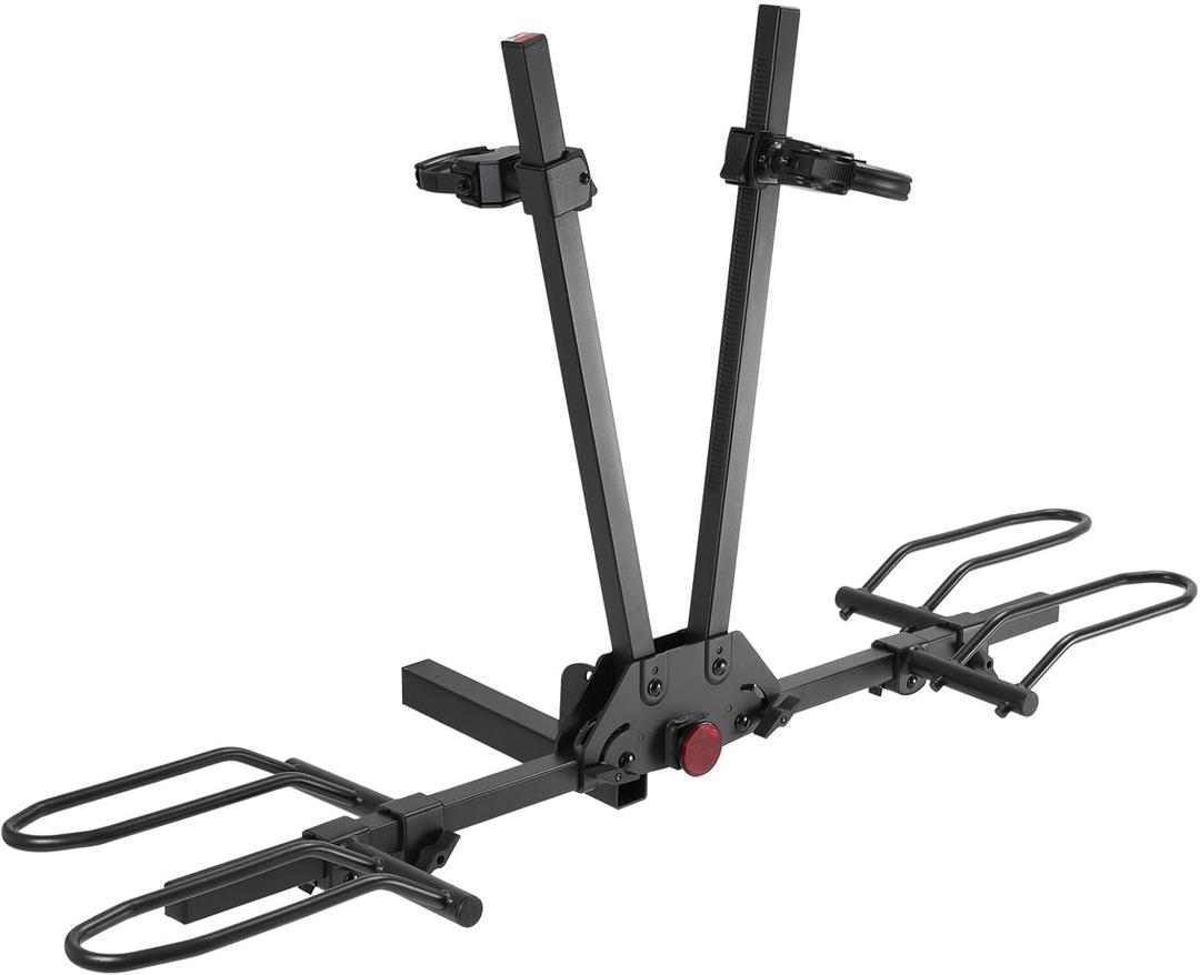 MagRack F2 150 lbs Capacity Electric Bike Rack, No Installation Bike Carrier for 2 Bike, Foldable Bike Racks for Tow Hitch 2'' Receiver Cars Trucks SUVs Minivans RV, Trailer