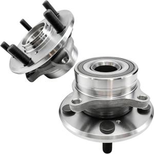 2Pcs 513293 Front Wheel Bearing Hub Assembly Compatible with Honda Odyssey 2011-2017 Hub Bearing, 5 Lugs w/ABS