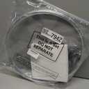 Tuanse 32.8 ft Christmas Tree Crystal Garland with 100 LED Lights Battery Operated Hanging Crystal Garland Strands with Bendable Metal Wire for Xmas Tree DIY Wreath Wedding Party Decor