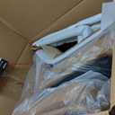 COLAMY Modern Dining Chairs Set of 4, Faux Leather Upholstered Dining Room Chairs Kitchen Chairs Dinner Chair with Curved Back and Metal Legs, Brown