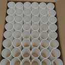 Pack of 48 Cardboard Craft Toilet Paper Tube Rolls, 9.9 cm Length (White)