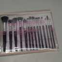 Makeup Brush Set, Premium Synthetic 14 Pcs Makeup Brushes, Travel Makeup Brush Set for Foundation, Concealer, Blush and Eyeshadow Brush(Black)