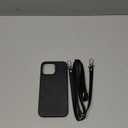 MAGEASY Designed for iPhone 16 Pro Max Wallet Case 6.9" - Detachable Wallet Case with Crossbody Strap, 16ft Ultimate Drop Protection, [The Only Phone Case with Purse Compatible with MagSafe] | Pouch M (Black)