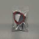 2 Pcs Red Superhero Halloween Glowing LED Light Kit, RGB Helmet Decoration for Cosplay Mask Light Eyes DIY Projects Soft Light Beads Battery Not Included